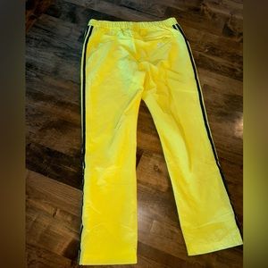 Adidas x Humanrace Pharrell Yellow Track Pants